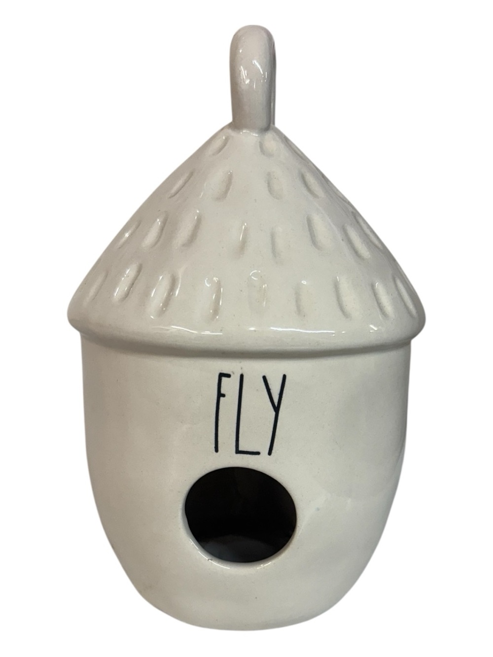 Rae Dunn birdhouse